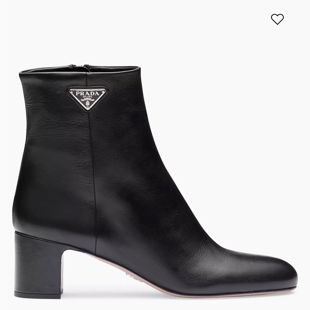 Prada Women's Black Ankle Boots